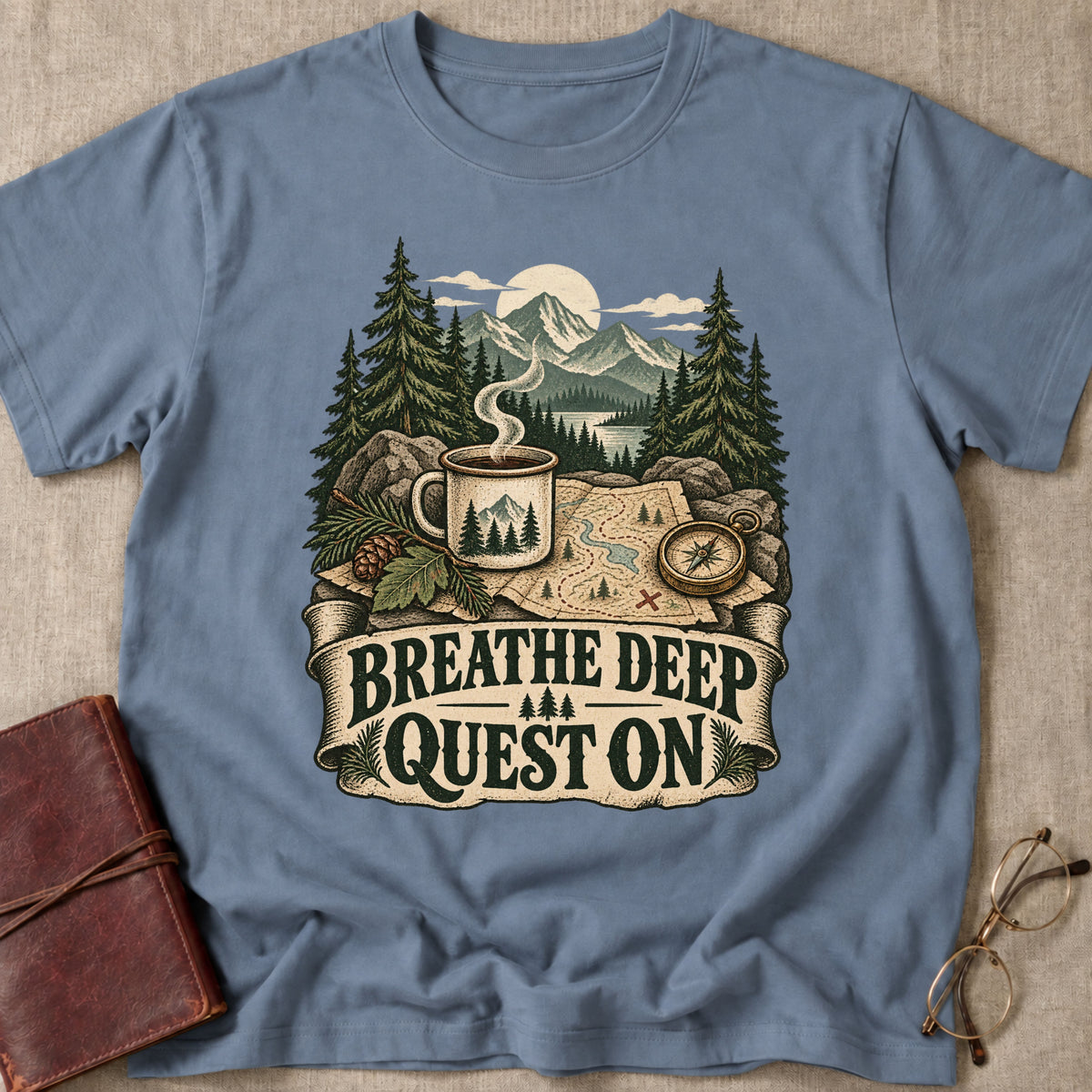 Breathe Deep | Quest On T-Shirt
