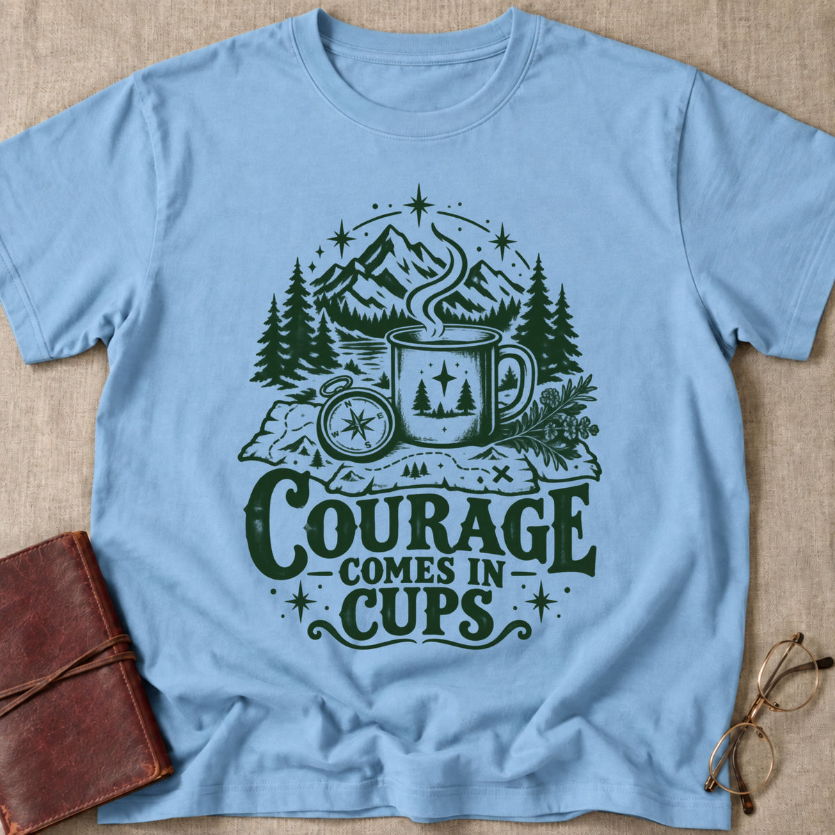 Courage Comes In Cups T-Shirt