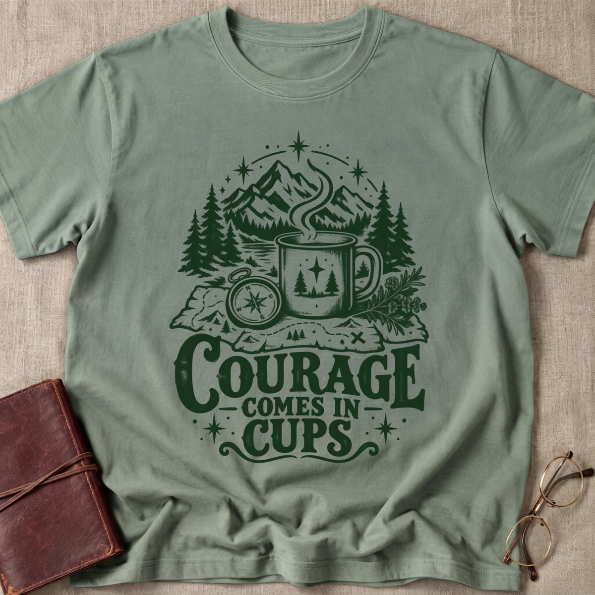Courage Comes In Cups T-Shirt