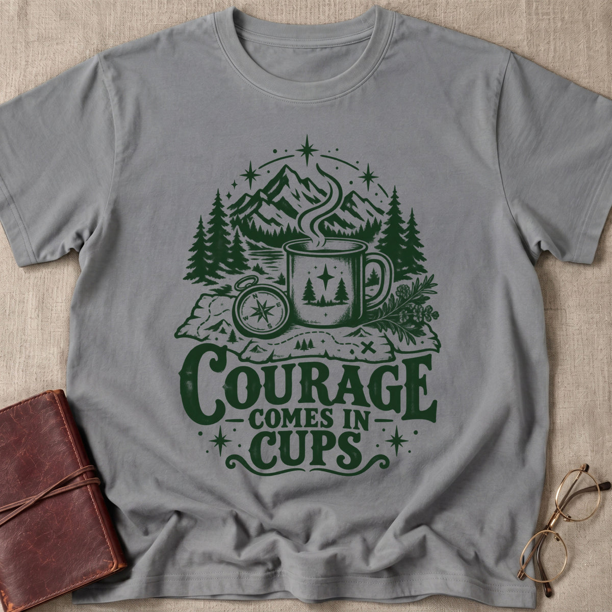 Courage Comes In Cups T-Shirt