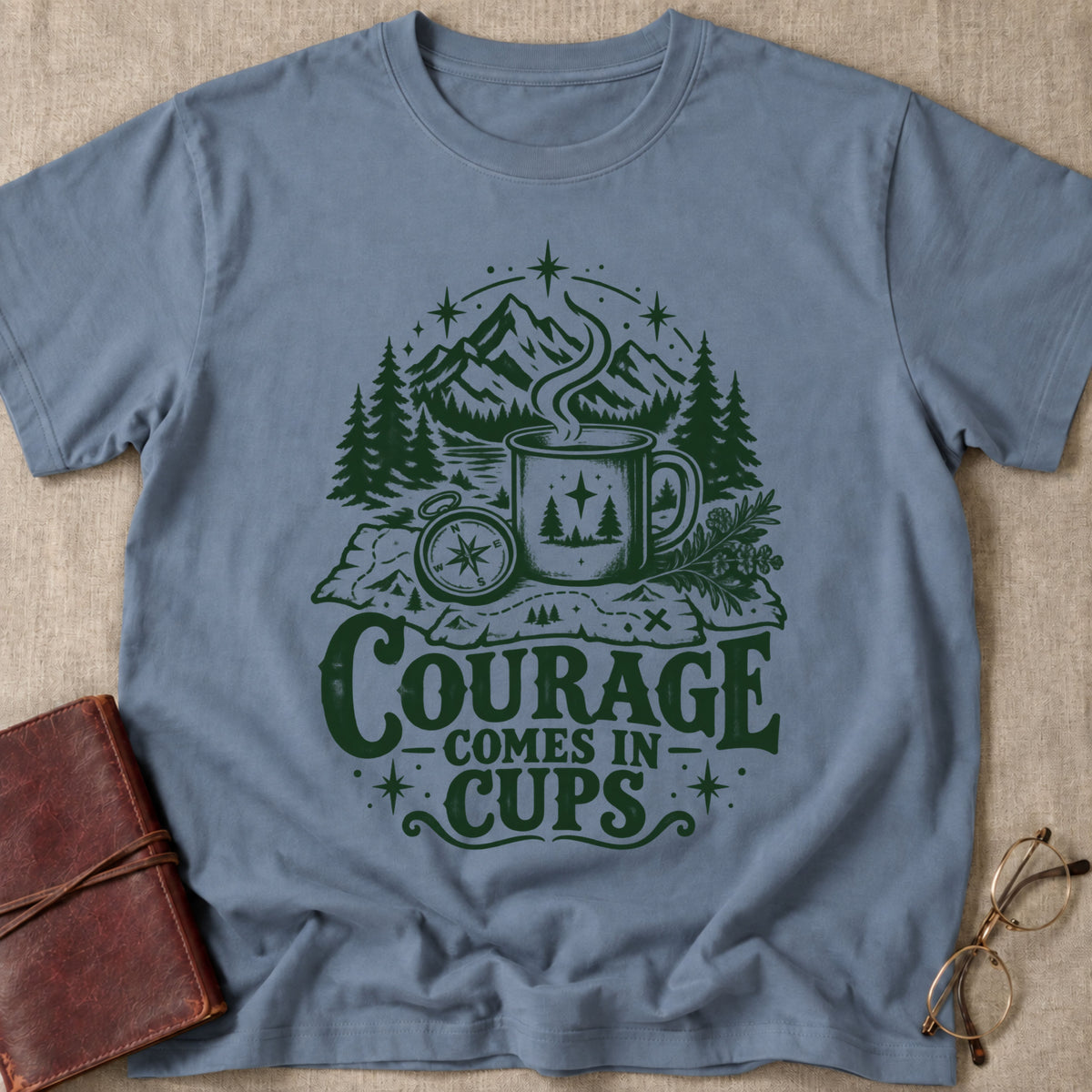 Courage Comes In Cups T-Shirt
