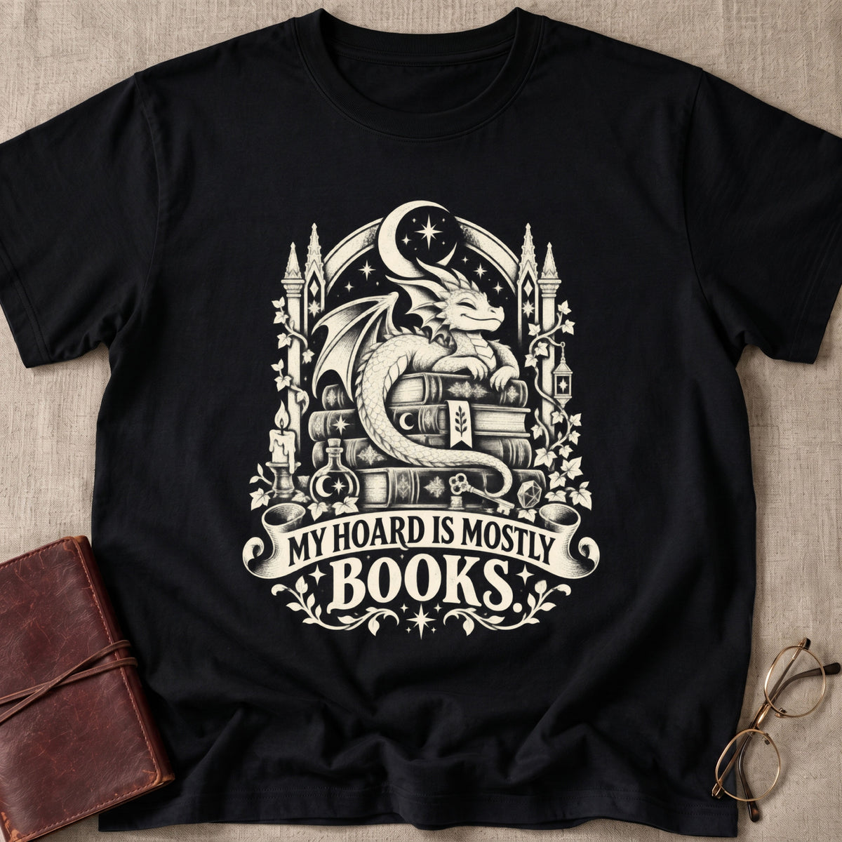 My Hoard Is Mostly Books T-Shirt