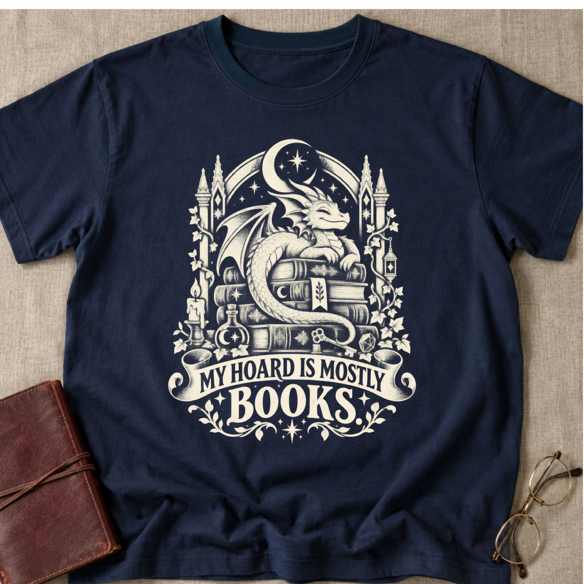 My Hoard Is Mostly Books T-Shirt