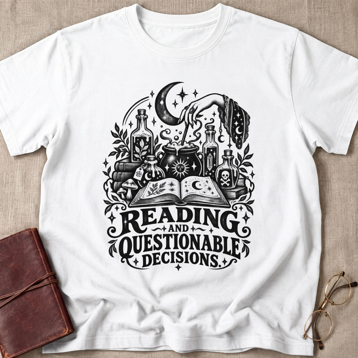 Reading and Questionable Decisions T-Shirt