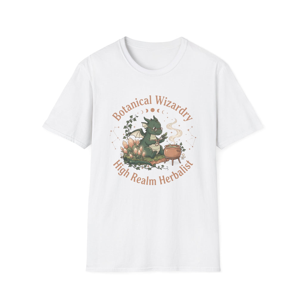Botanical Wizardry | High Realm Herbalist Dragon T-Shirt