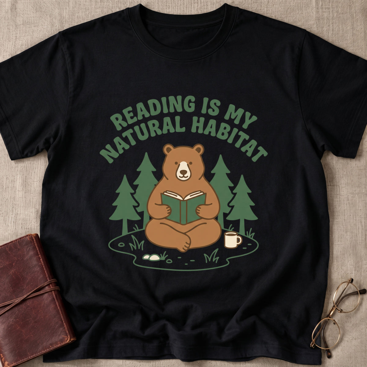 Reading Is My Natural Habitat T-Shirt