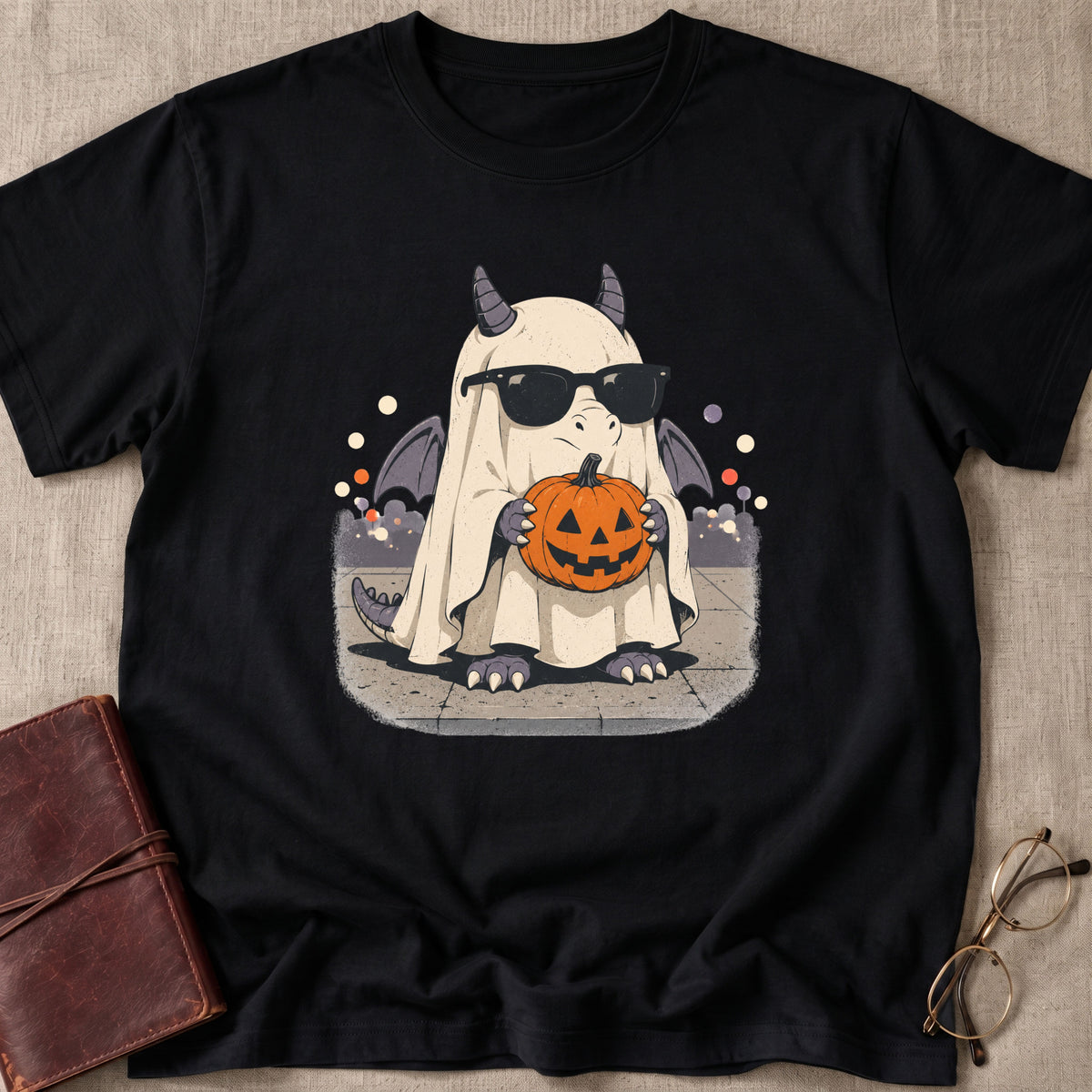 Dragon Ghost With Pumpkin