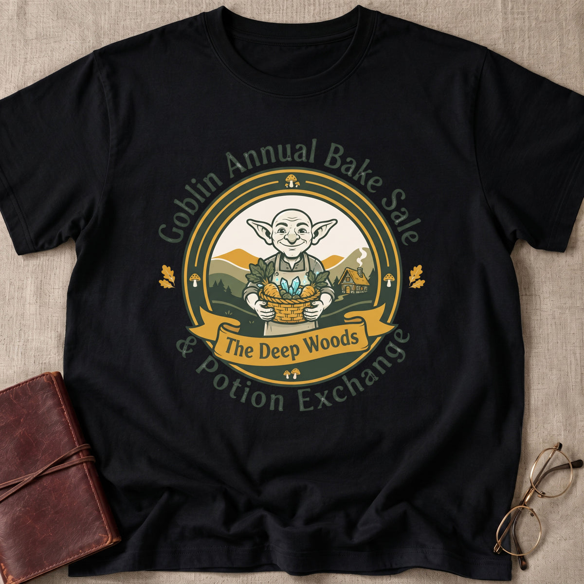 Goblin Annual Bake Sale and Potion Exchange T-Shirt