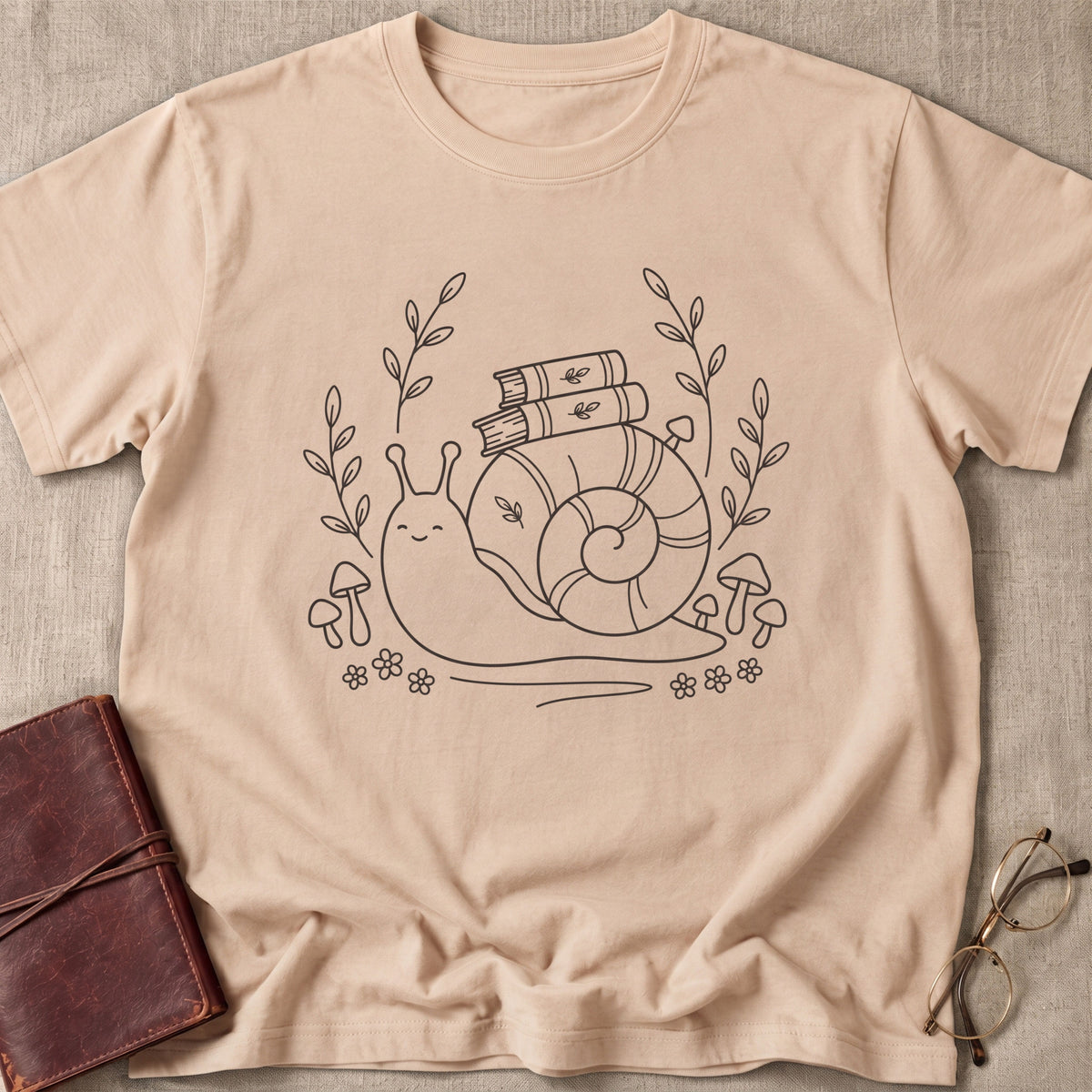 Bookish Snail T-Shirt