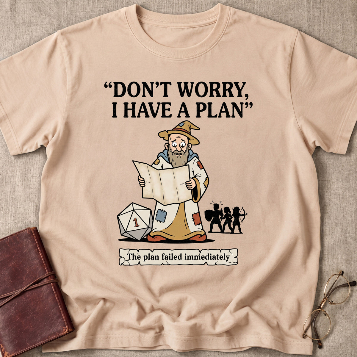 Don't Worry I Have A Plan Wizard T-Shirt