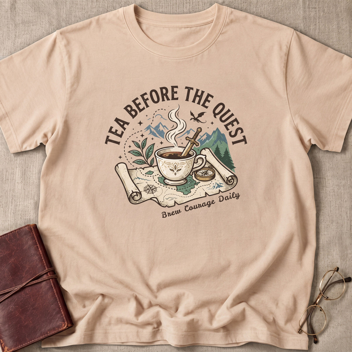 Tea Before The Quest T-Shirt