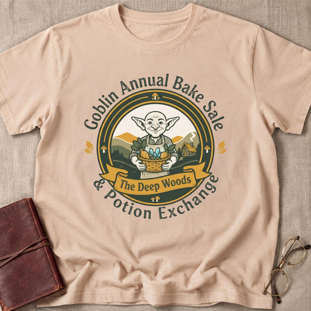 Goblin Annual Bake Sale and Potion Exchange T-Shirt