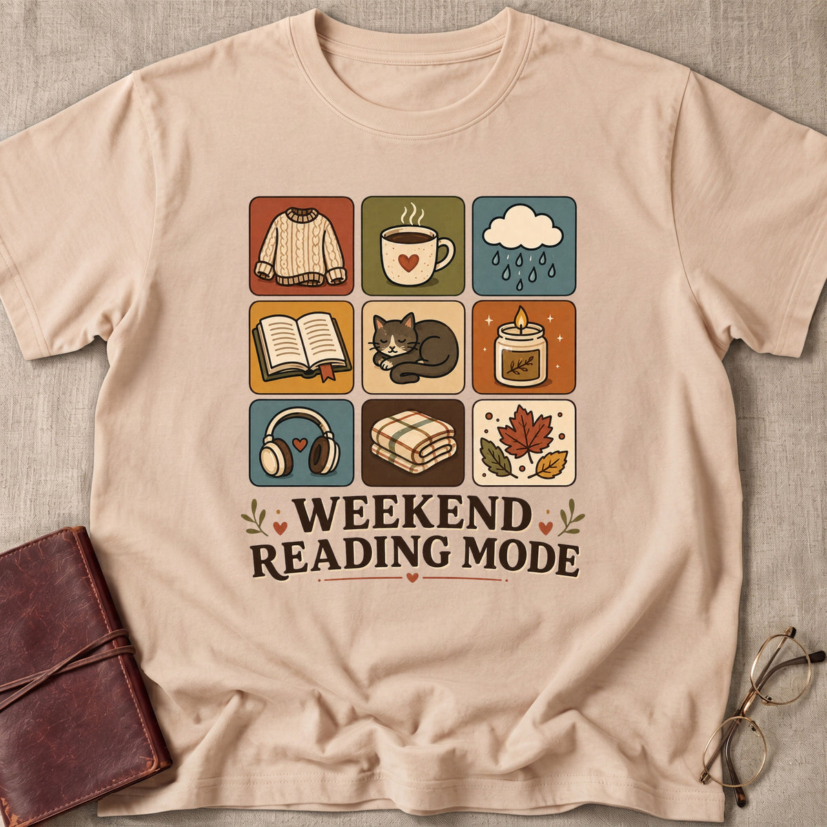 Weekend Reading Mode T-Shirt