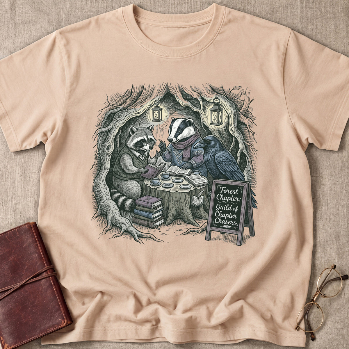 Forest Chapter | Guild of Chapter Chasers T-Shirt