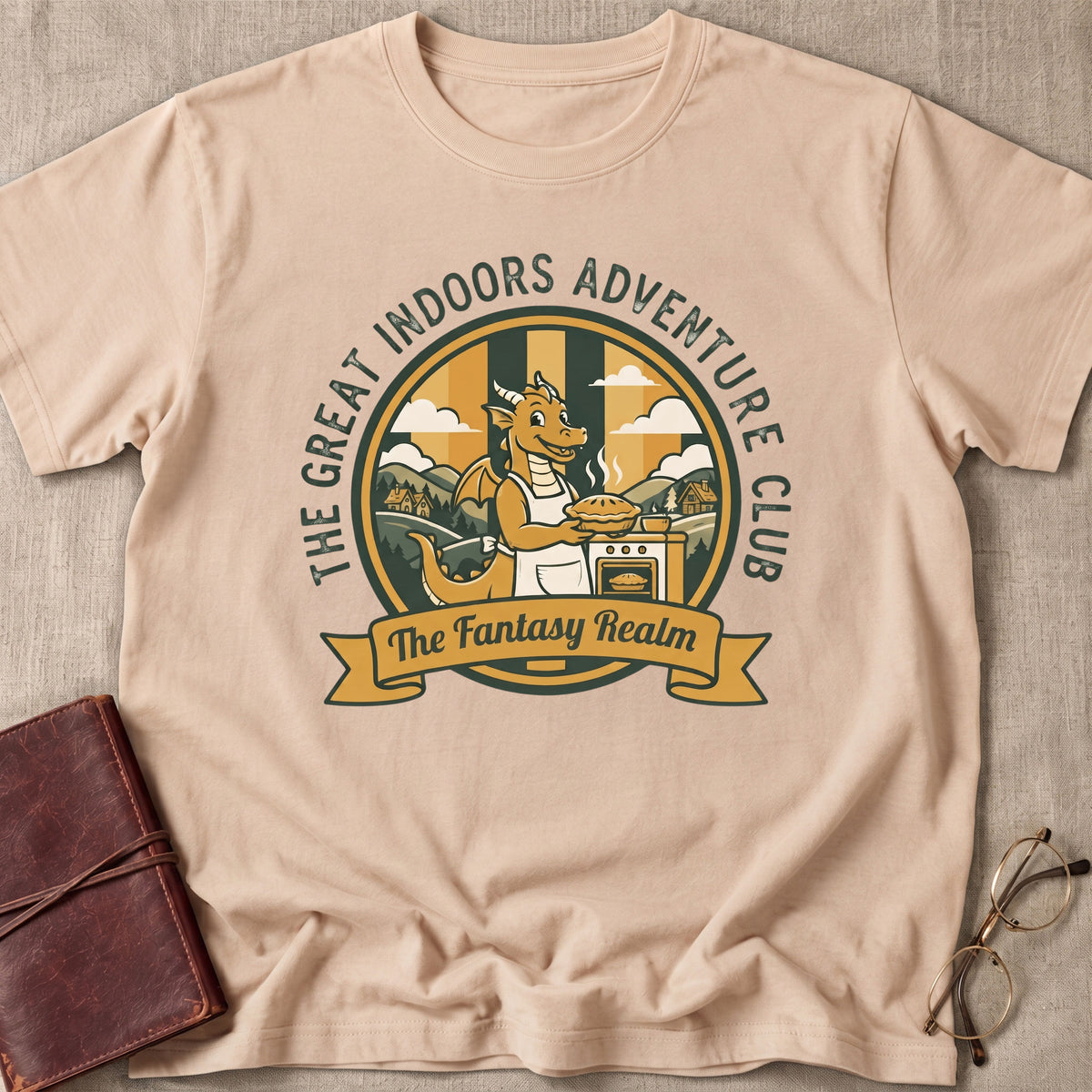 The Great Indoors Adventure Club Baking Dragon T-Shirt