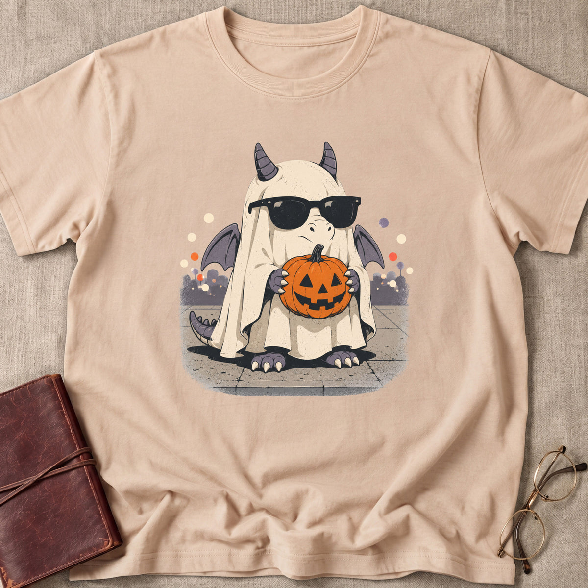 Dragon Ghost With Pumpkin