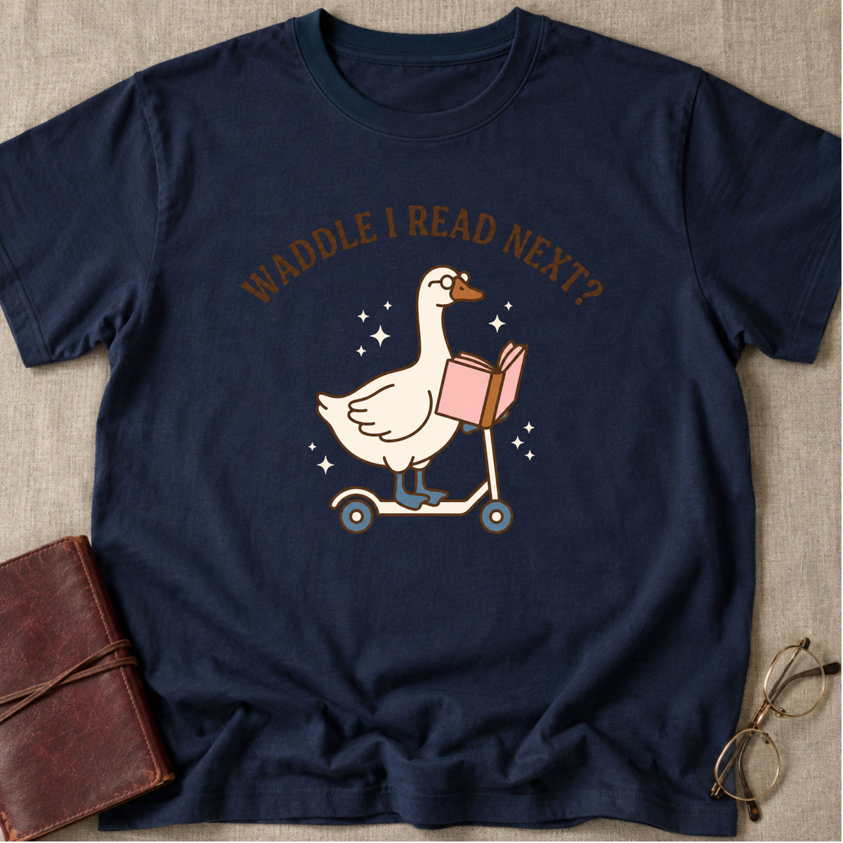 Waddle I Read Next T-Shirt
