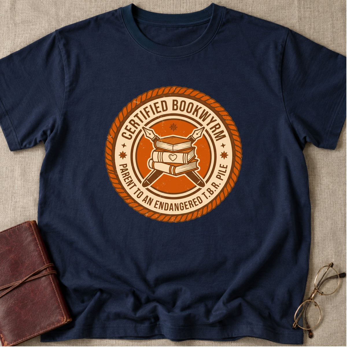 Certified Bookwyrm T-Shirt