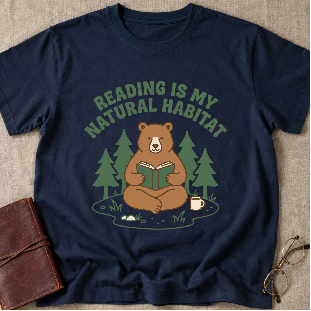 Reading Is My Natural Habitat T-Shirt