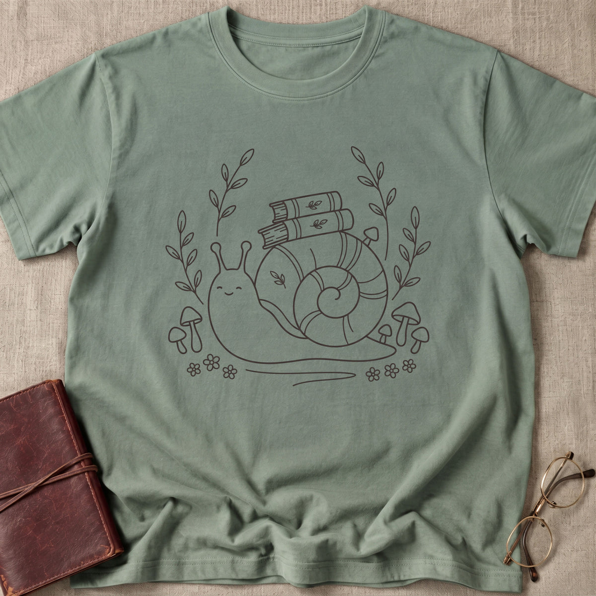 Bookish Snail T-Shirt