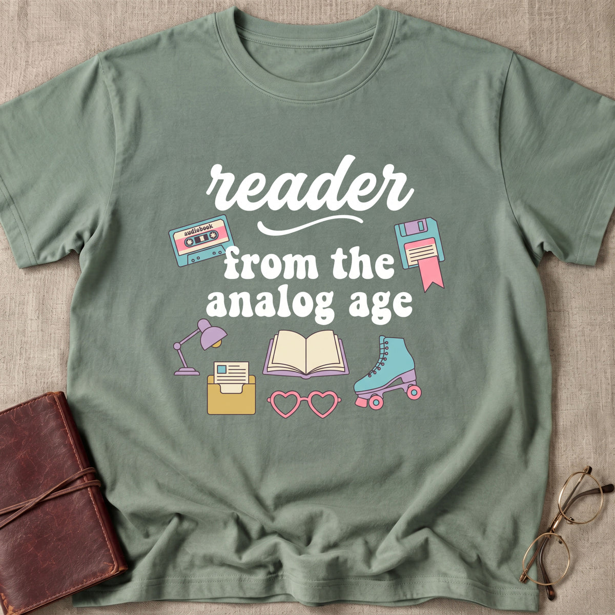 Reader From The Analog Age T-Shirt