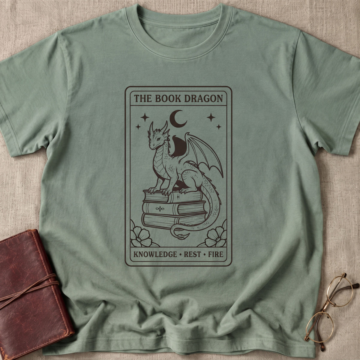 The Book Dragon T-Shirt