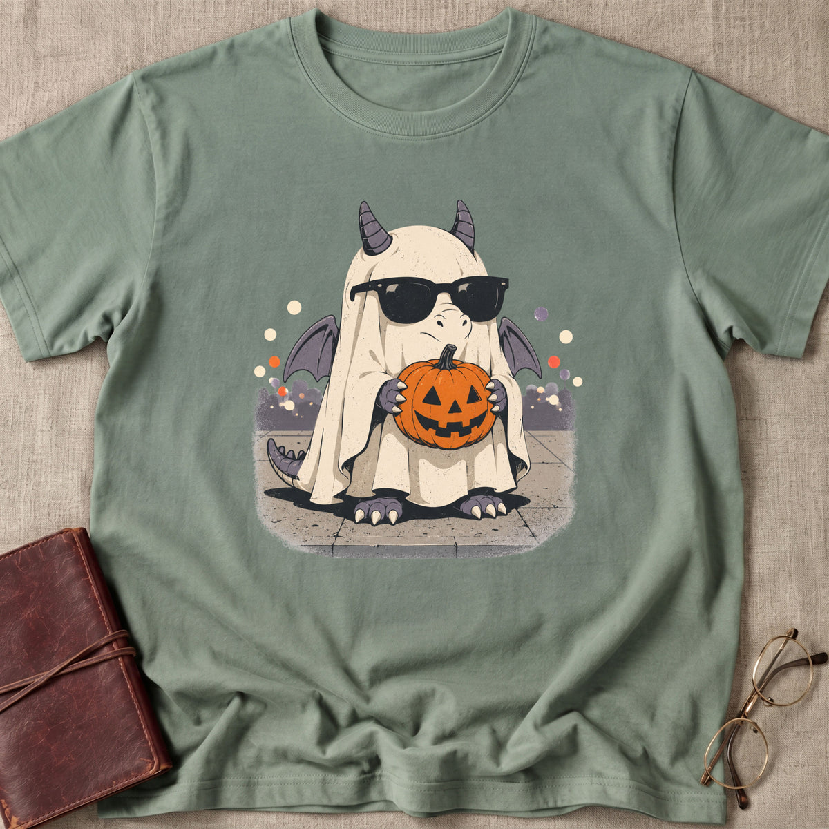 Dragon Ghost With Pumpkin