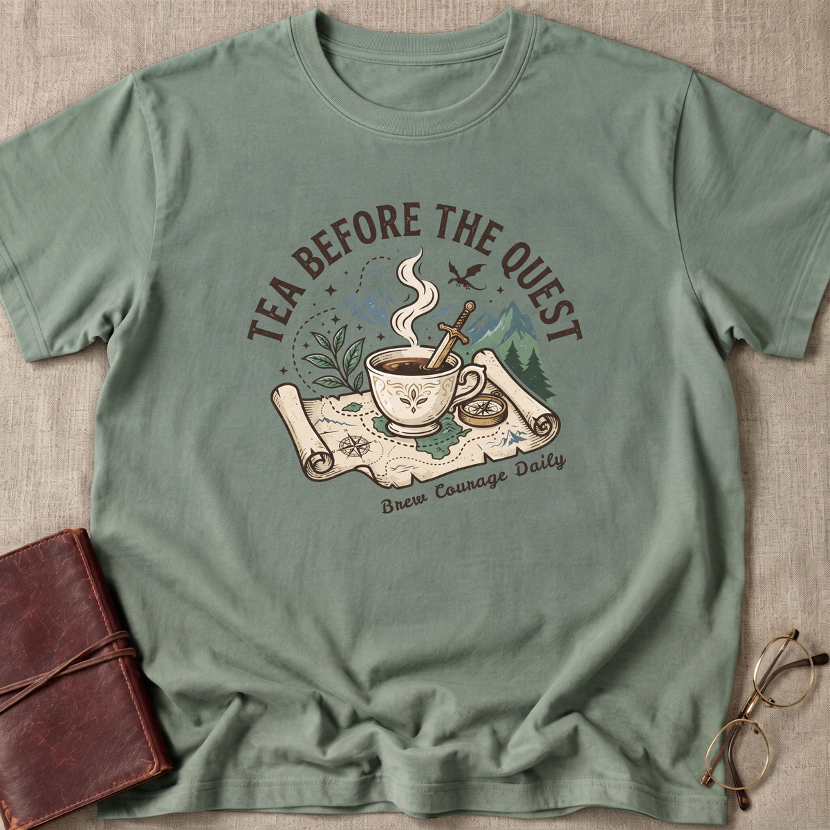 Tea Before The Quest T-Shirt