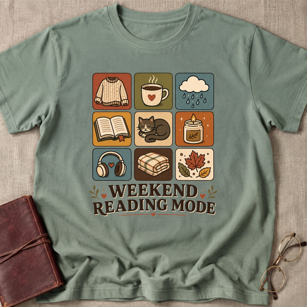 Weekend Reading Mode T-Shirt