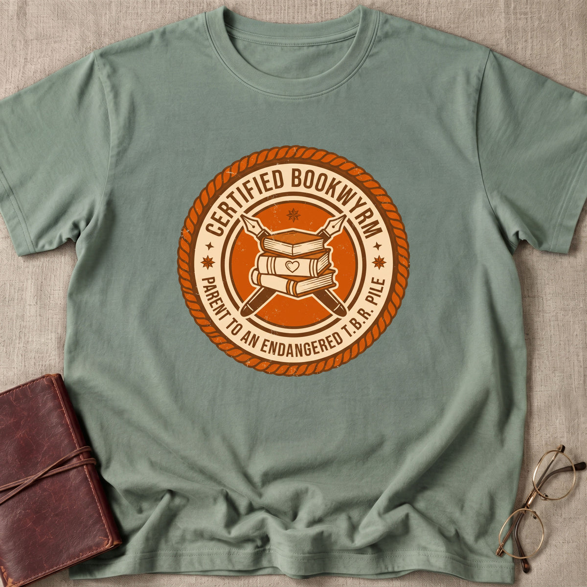 Certified Bookwyrm T-Shirt