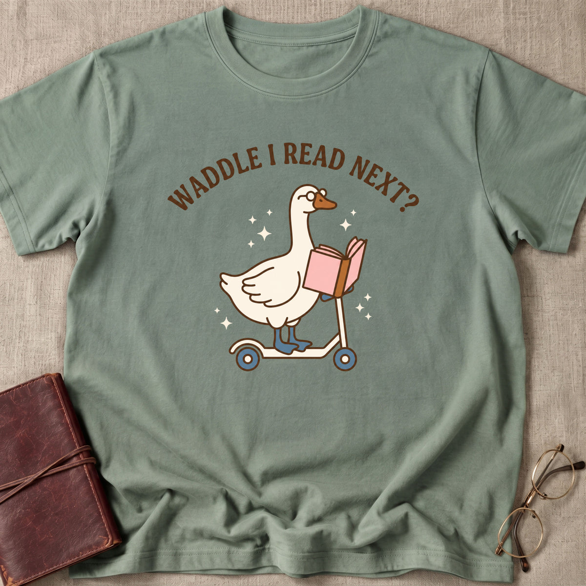 Waddle I Read Next T-Shirt