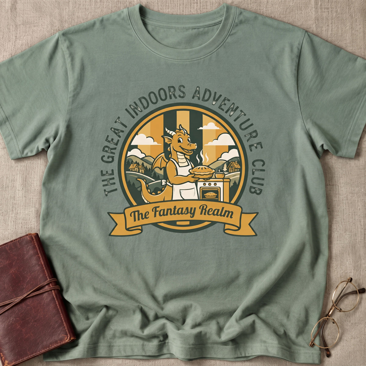 The Great Indoors Adventure Club Baking Dragon T-Shirt
