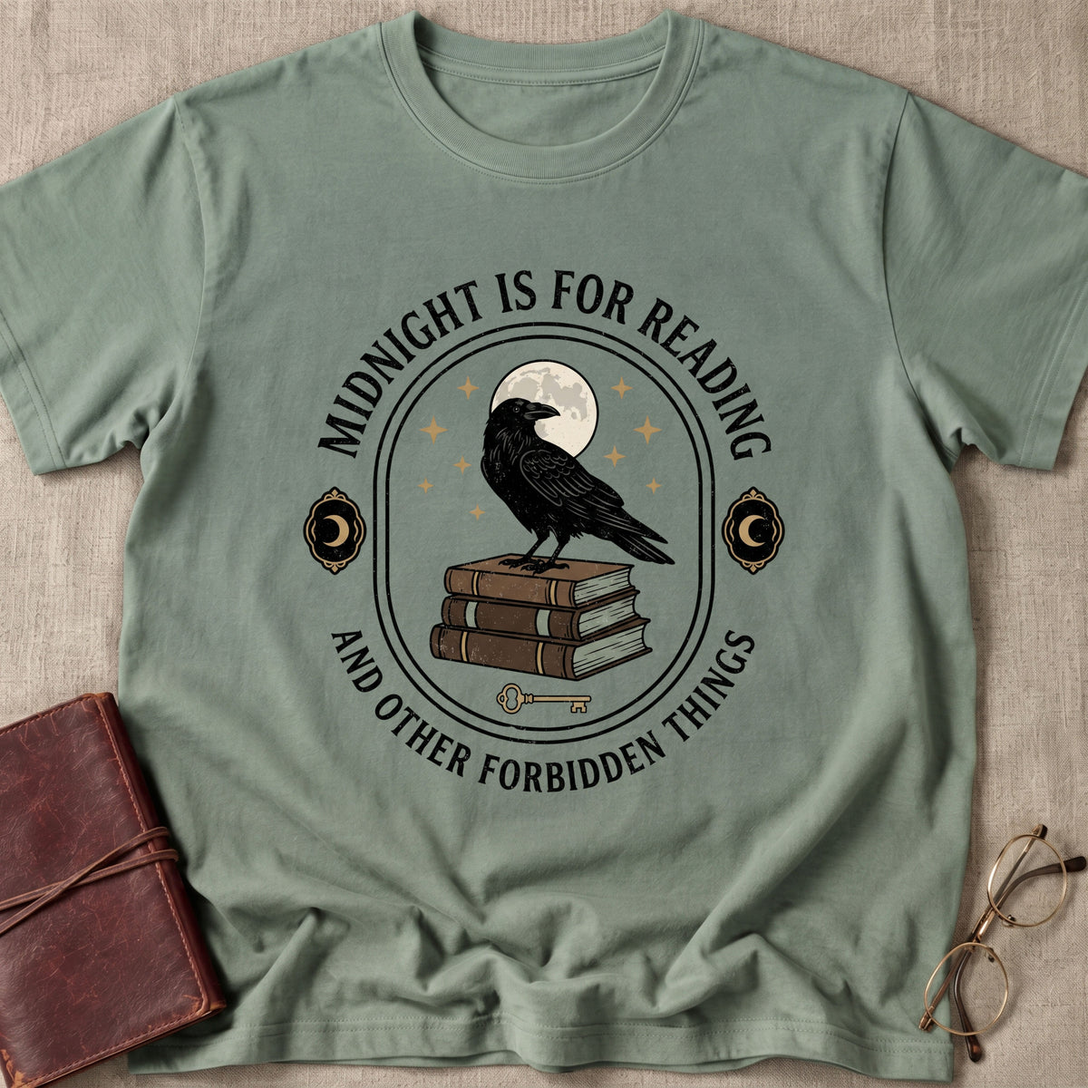 Midnight Is For Reading T-Shirt