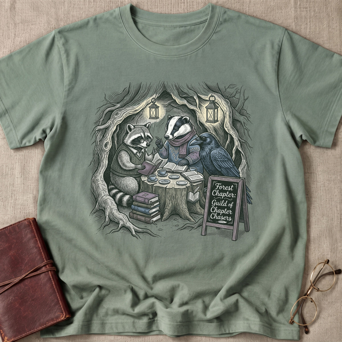 Forest Chapter | Guild of Chapter Chasers T-Shirt