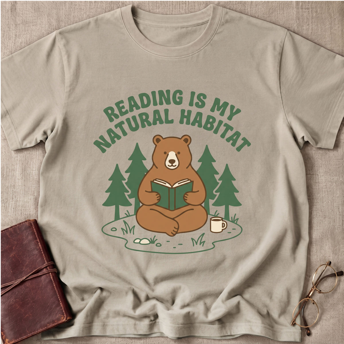 Reading Is My Natural Habitat T-Shirt