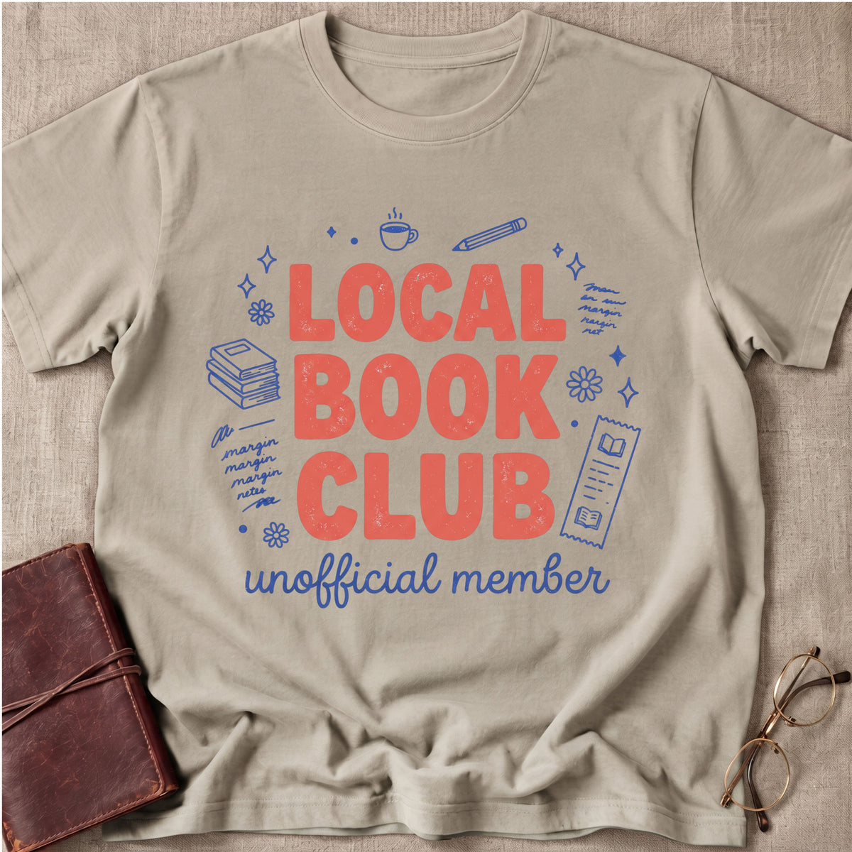 Local Book Club | Unofficial Member T-Shirt