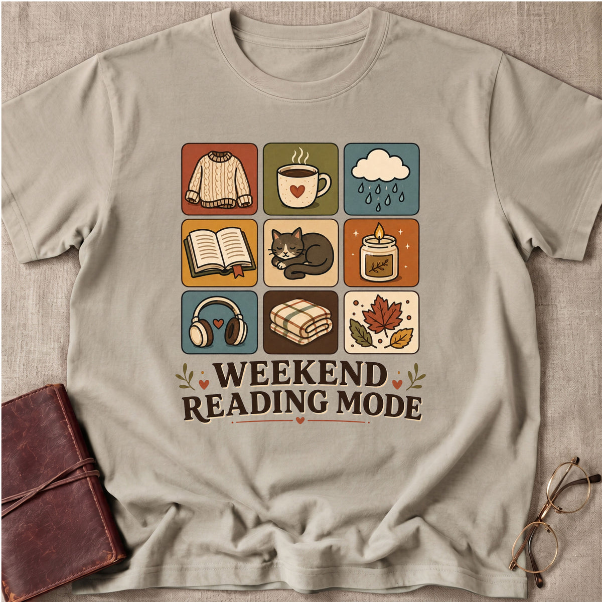 Weekend Reading Mode T-Shirt