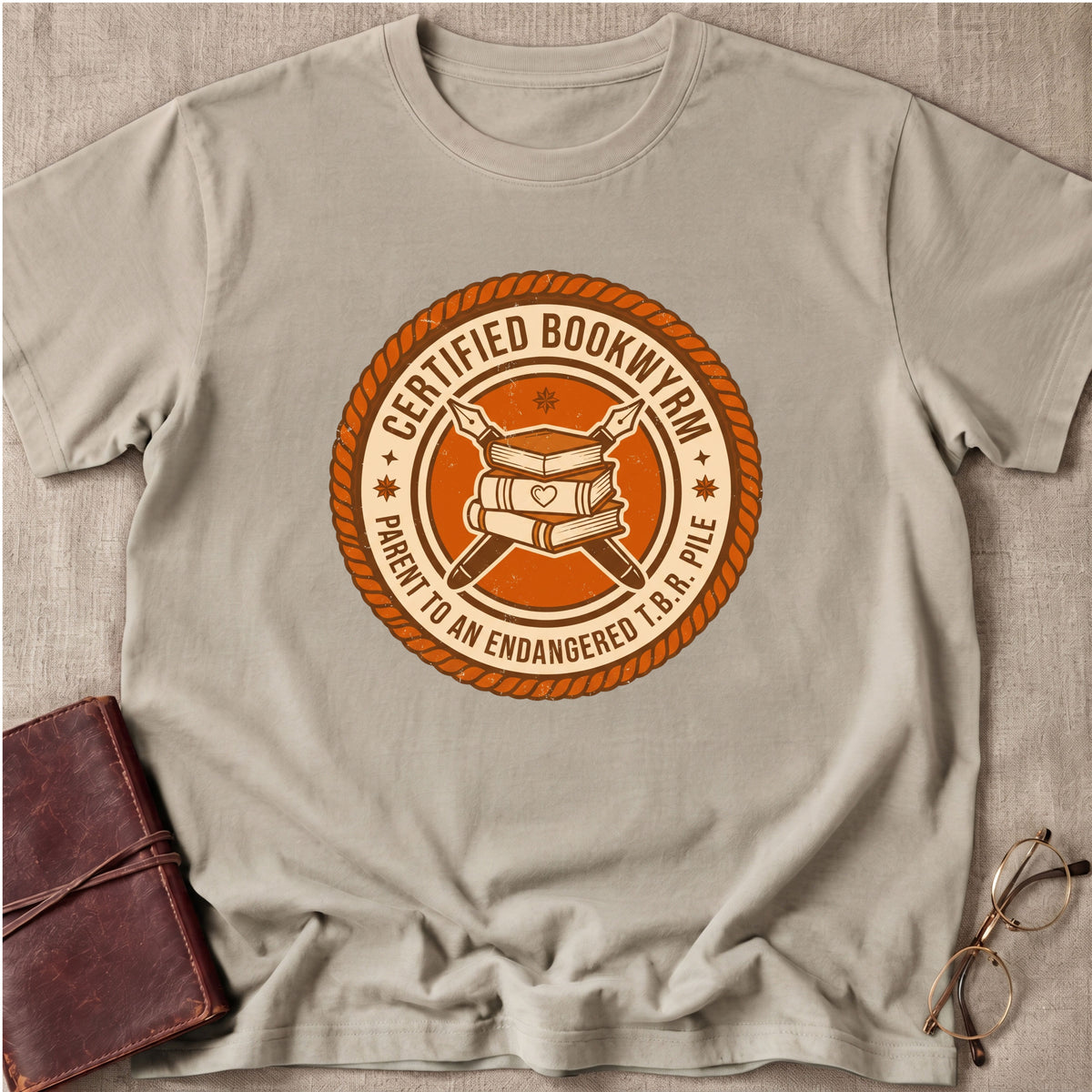 Certified Bookwyrm T-Shirt