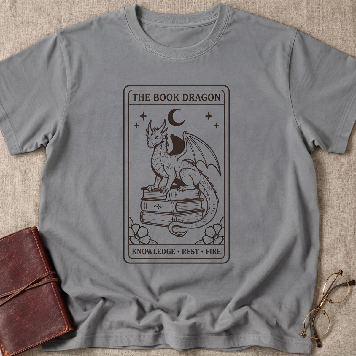 The Book Dragon T-Shirt