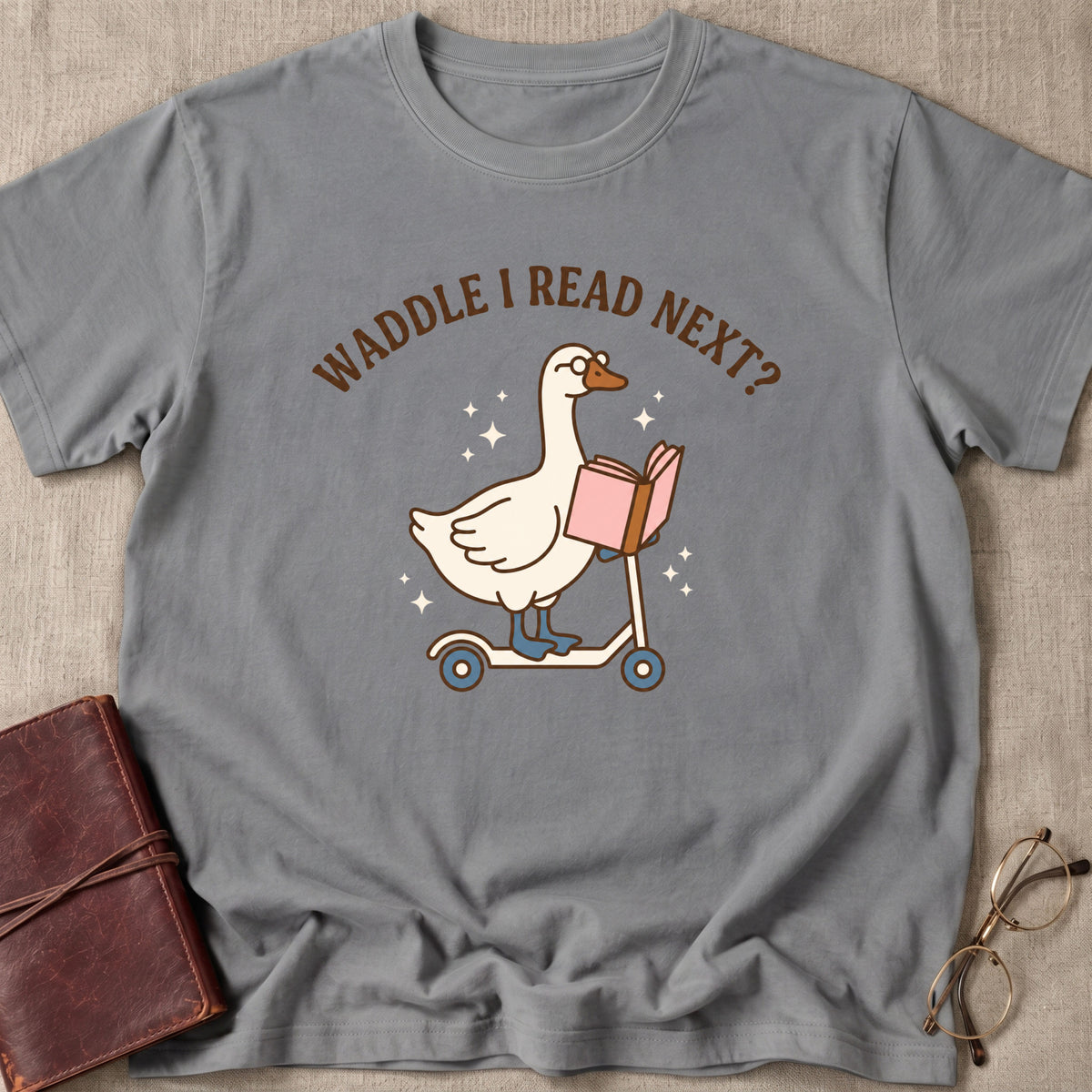 Waddle I Read Next T-Shirt