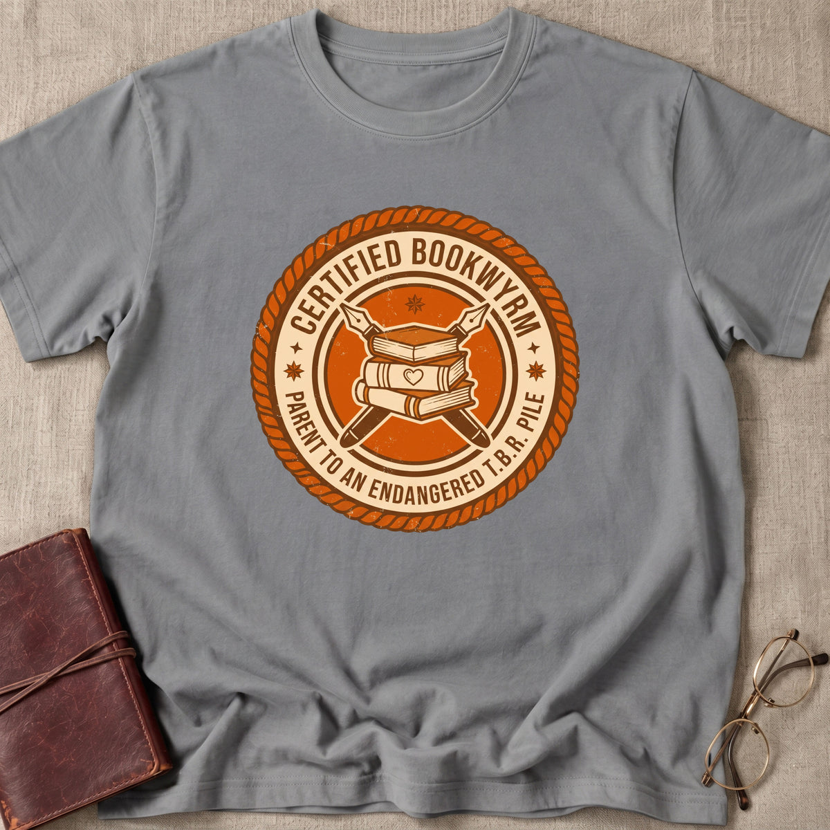 Certified Bookwyrm T-Shirt