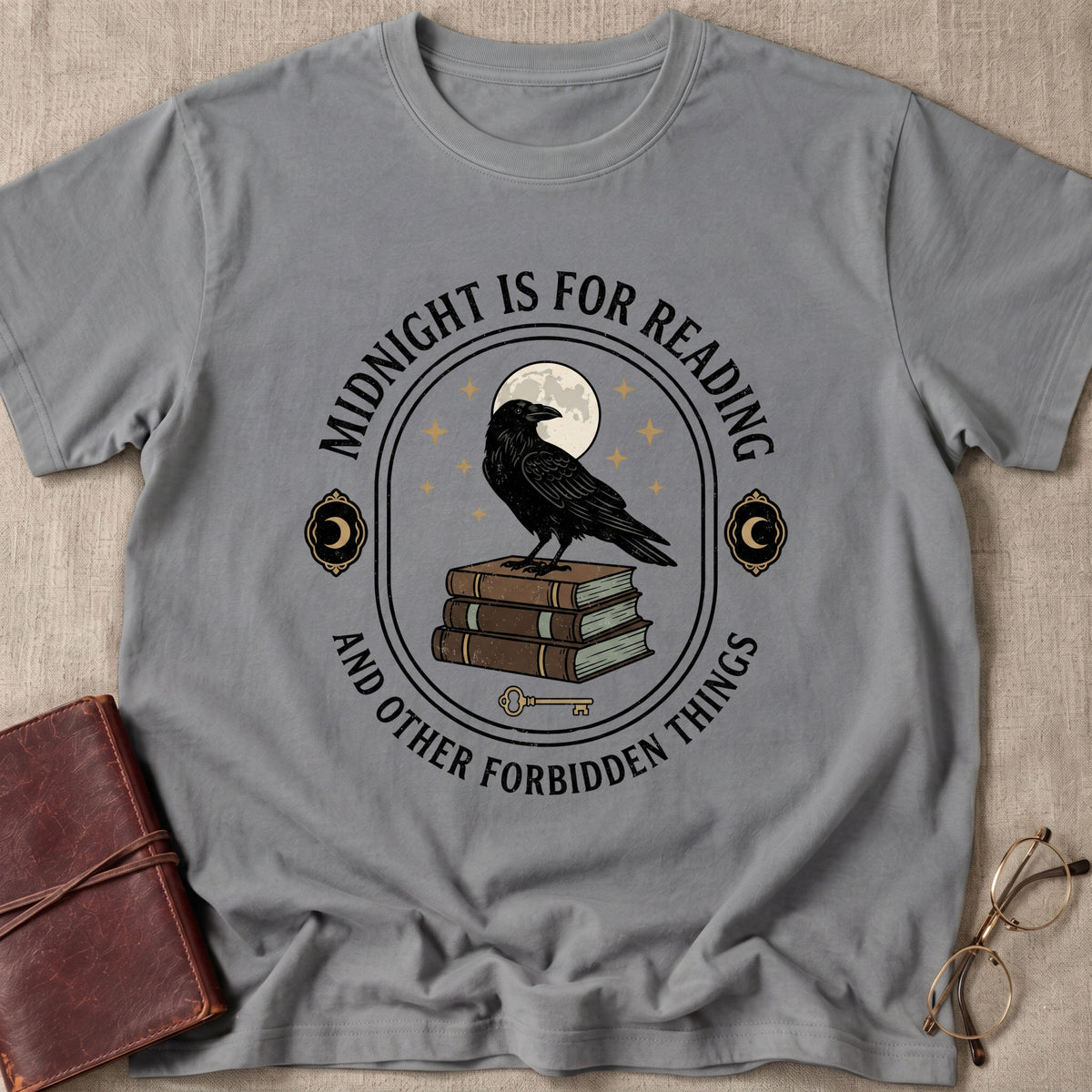 Midnight Is For Reading T-Shirt
