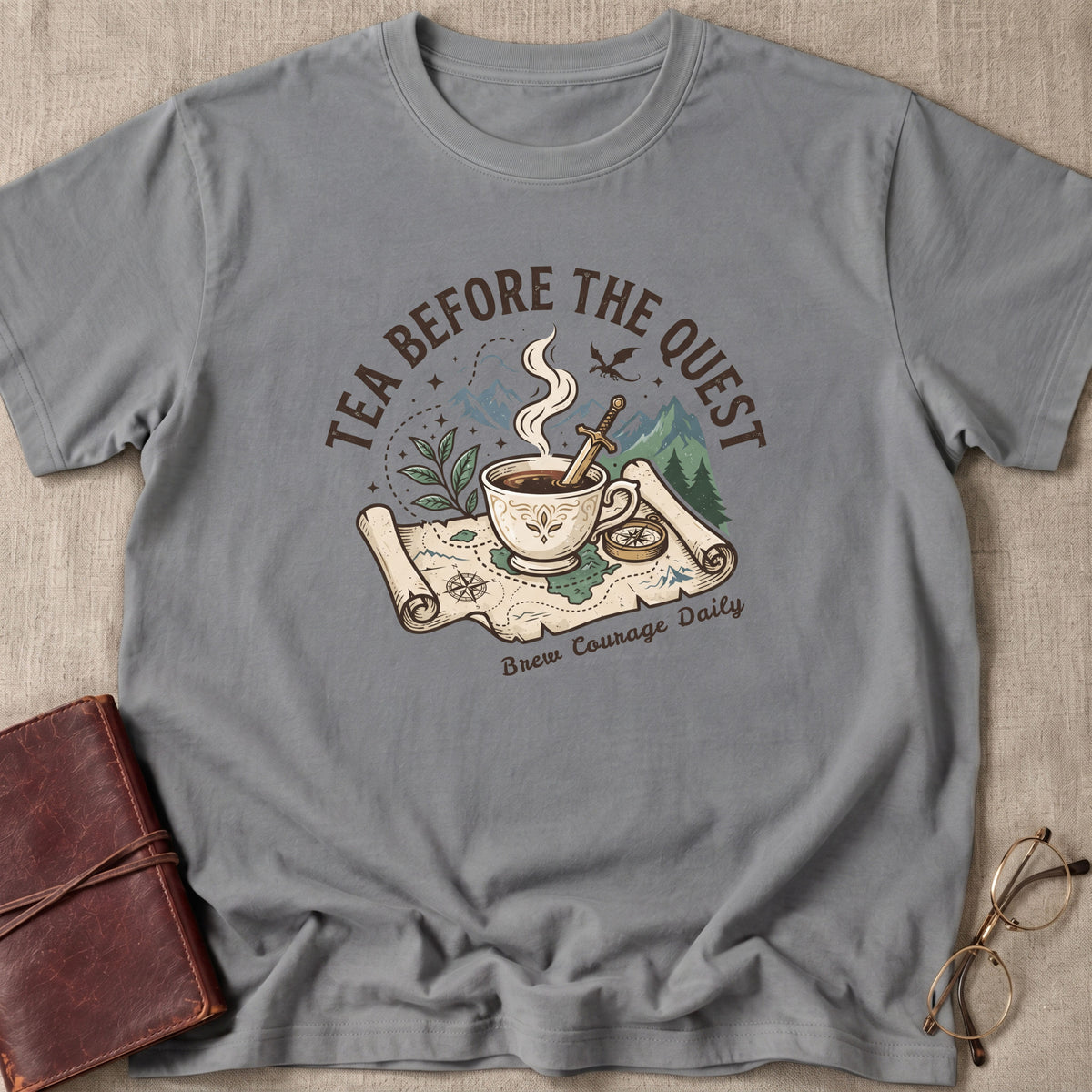 Tea Before The Quest T-Shirt