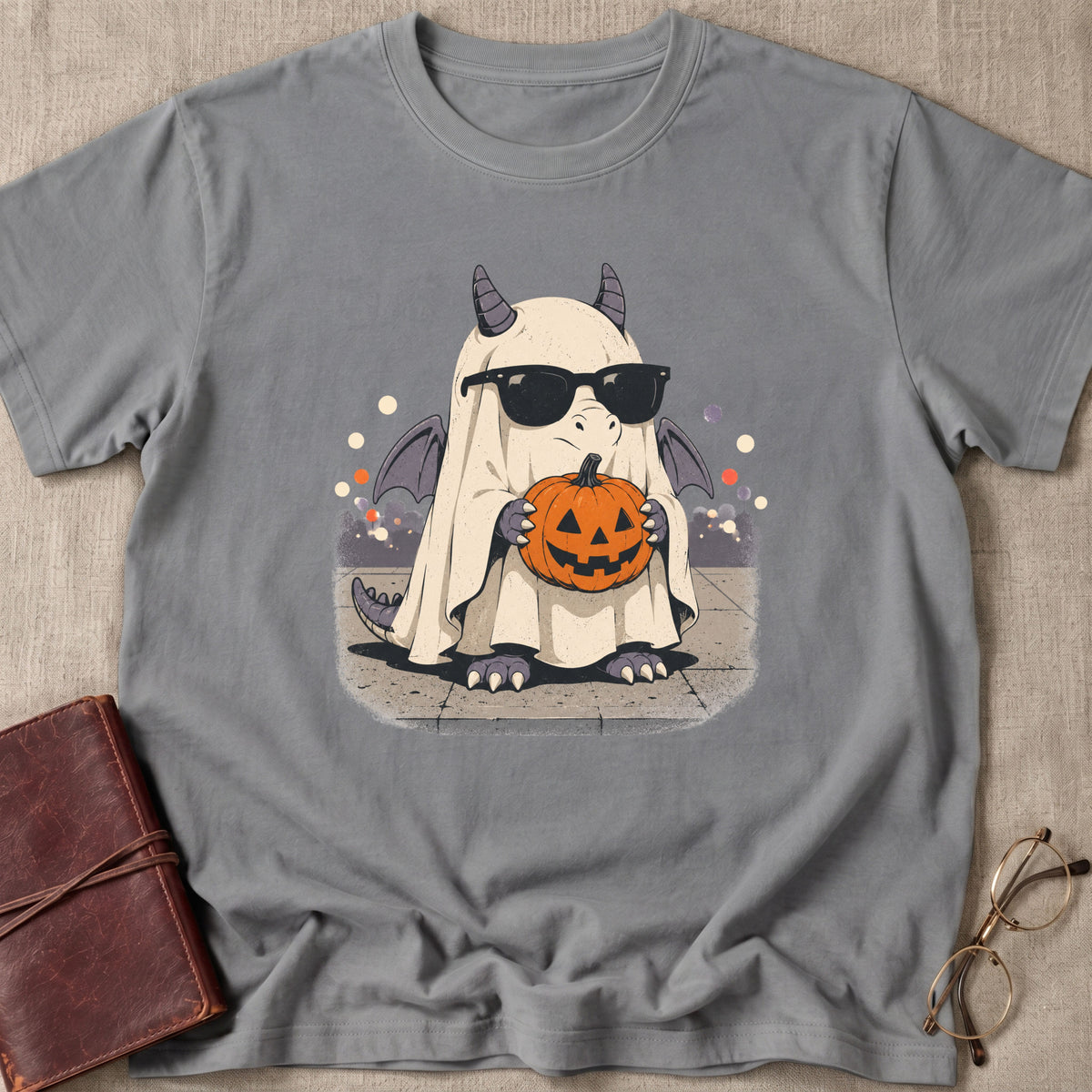 Dragon Ghost With Pumpkin
