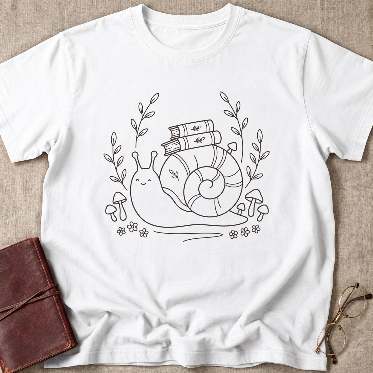 Bookish Snail T-Shirt