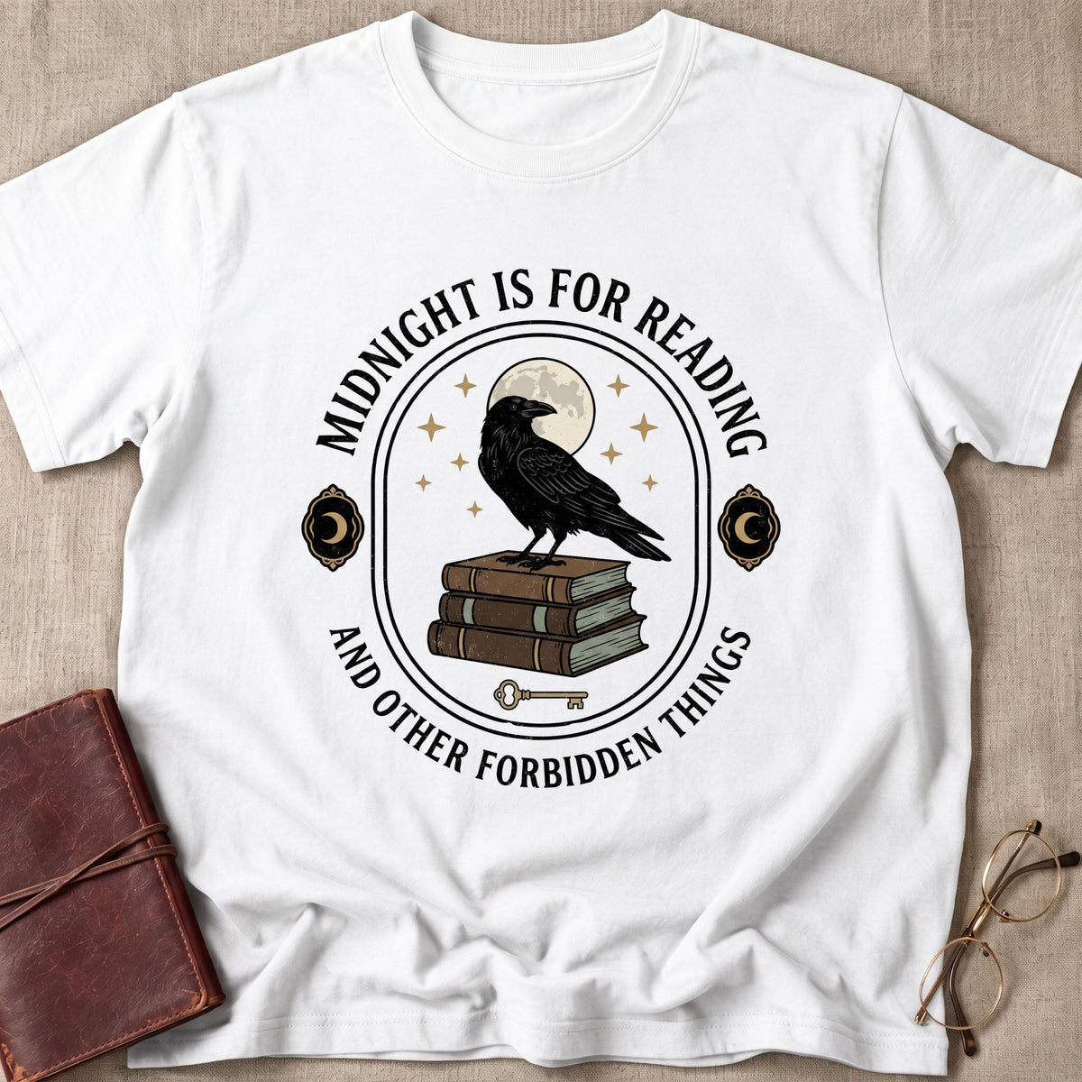 Midnight Is For Reading T-Shirt