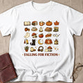 Falling For Fiction Doddle Icons T-Shirt