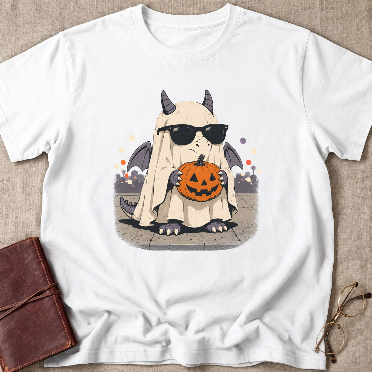 Dragon Ghost With Pumpkin