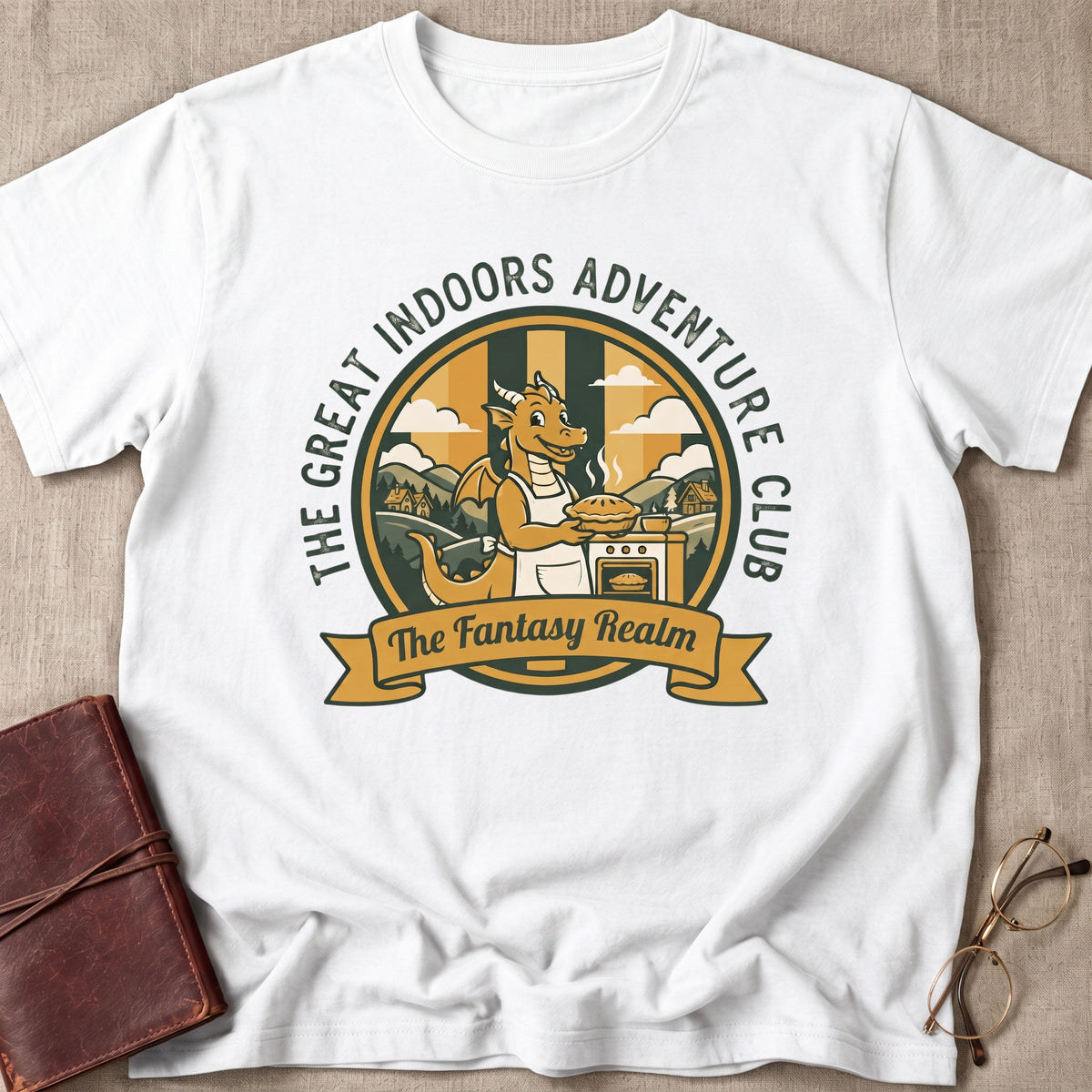 The Great Indoors Adventure Club Baking Dragon T-Shirt