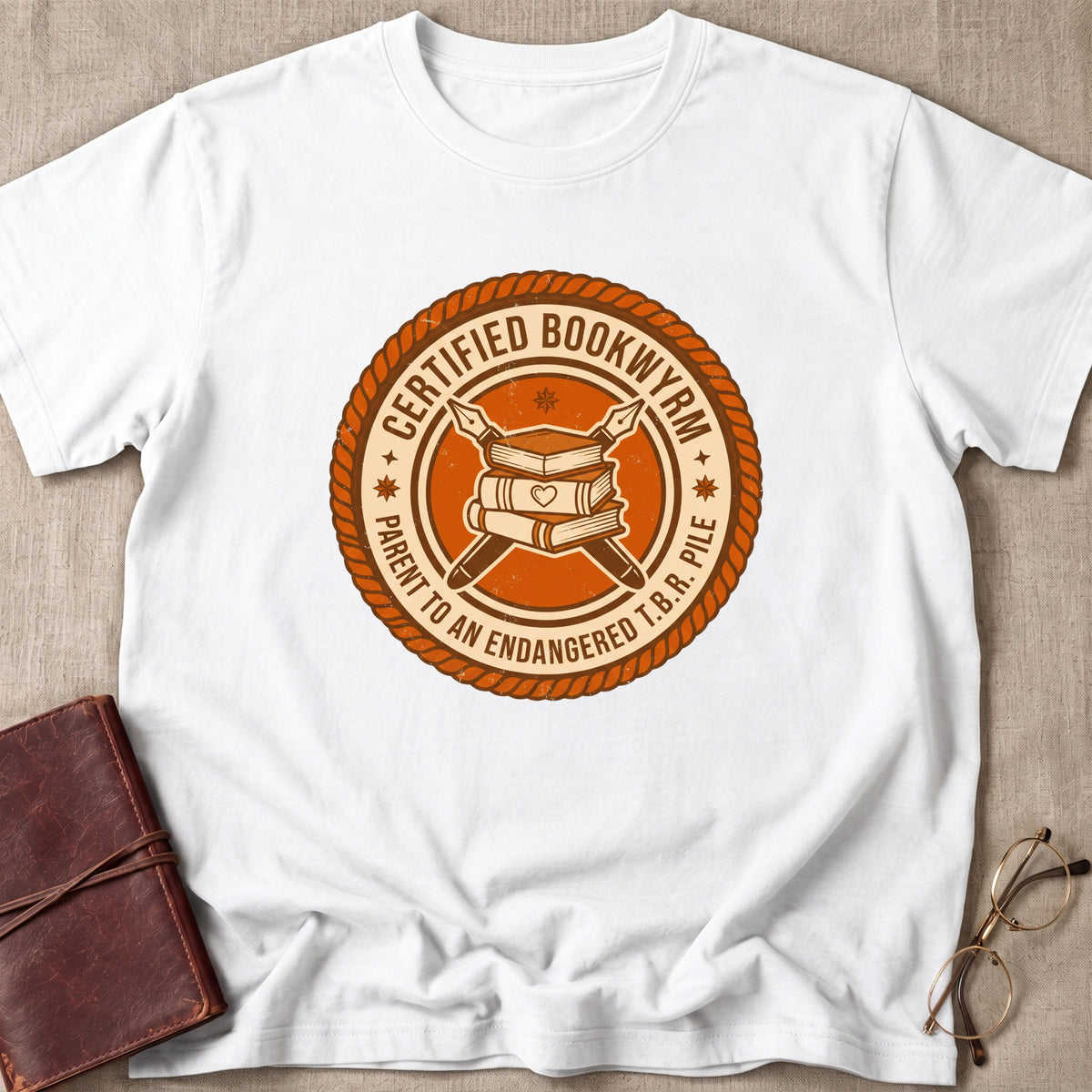 Certified Bookwyrm T-Shirt